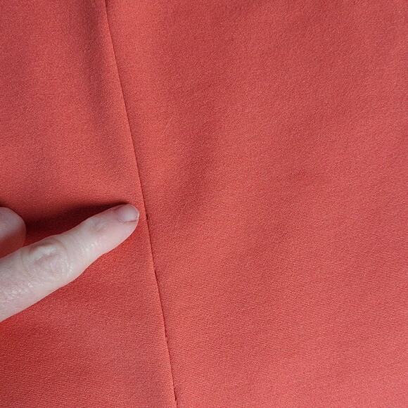 Emporio Armani Coral Wrap Dress Italy M/L Mother of Bride Autumn Wedding Fall - Picture 8 of 11